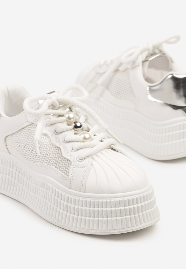 Sneakers Elazia Argintii