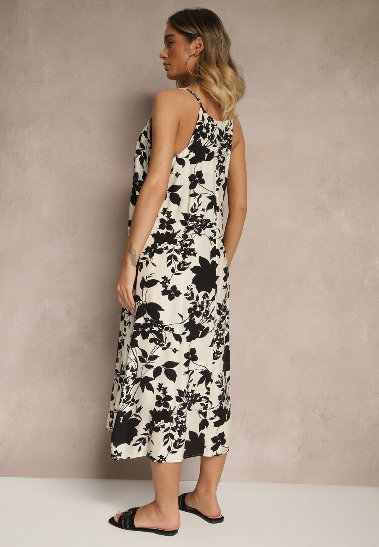 Rochie Thirimi Crem cu negru