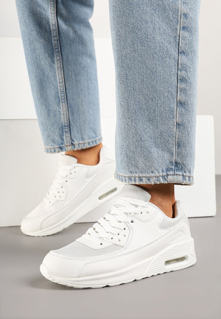 Białe Sneakersy z Systemem Air Divenea