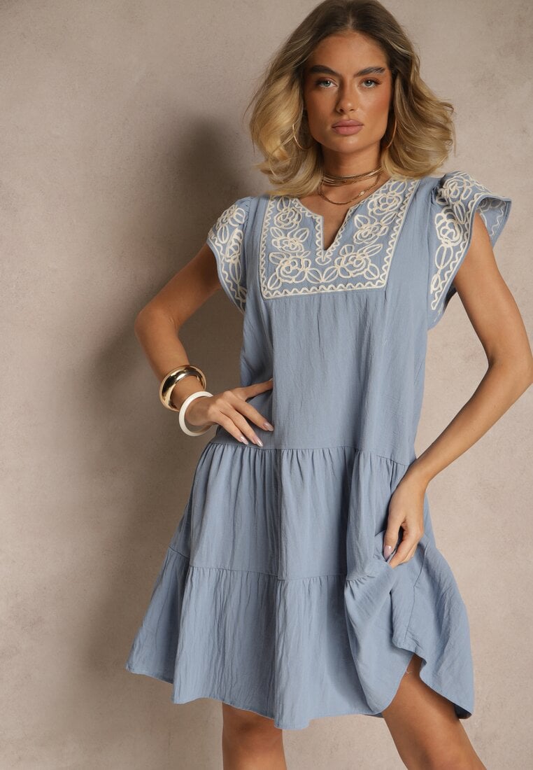 Rochie Eviriella Albastru deschis
