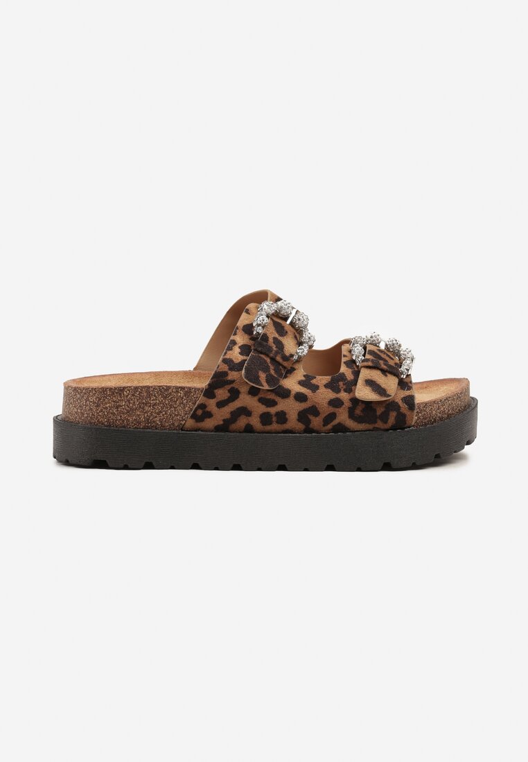 Papuci Orrisca Imprimeu leopard