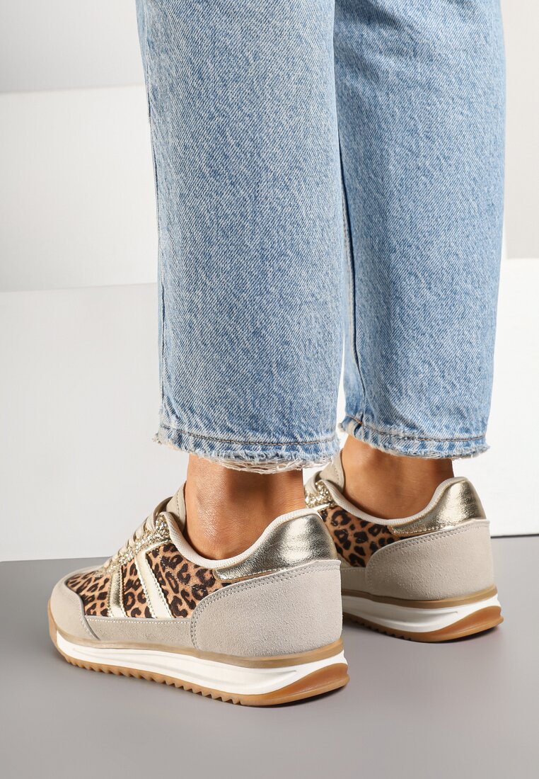 Sneakers Imprimeu leopard
