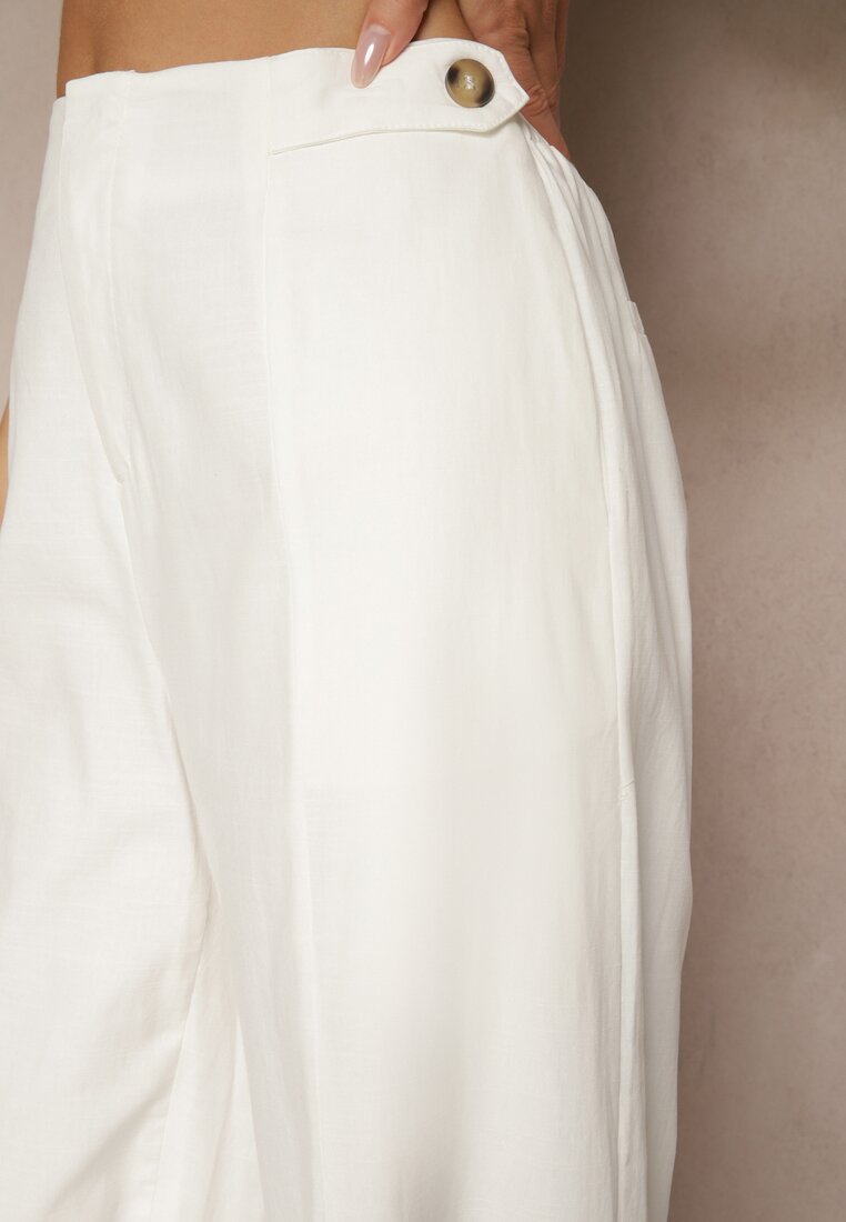 Pantaloni Divlene Albi