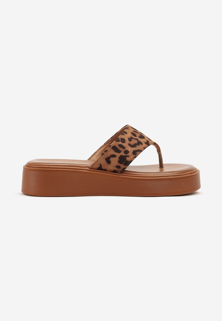 Papuci Orrivessa Imprimeu leopard