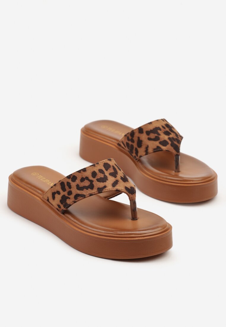 Papuci Orrivessa Imprimeu leopard
