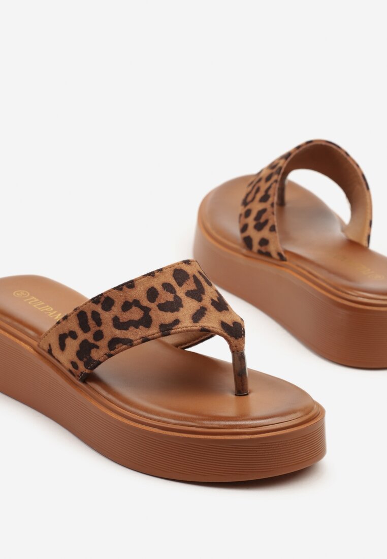 Papuci Orrivessa Imprimeu leopard