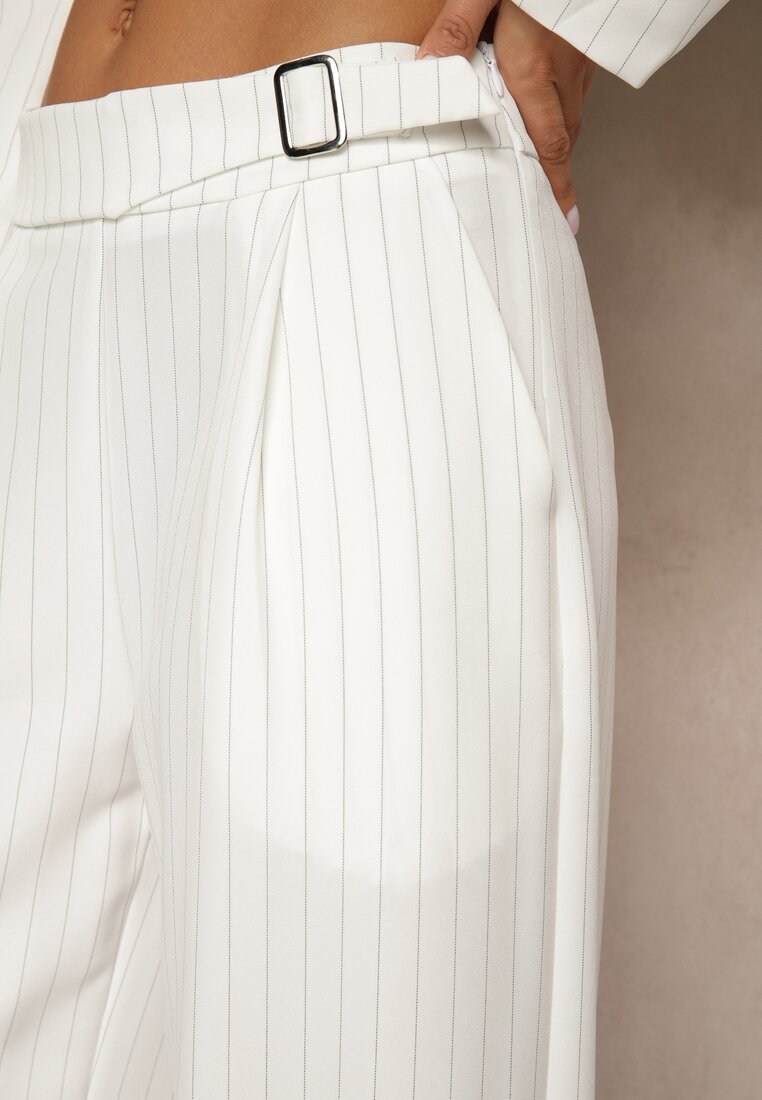 Pantaloni Ellilara Albi