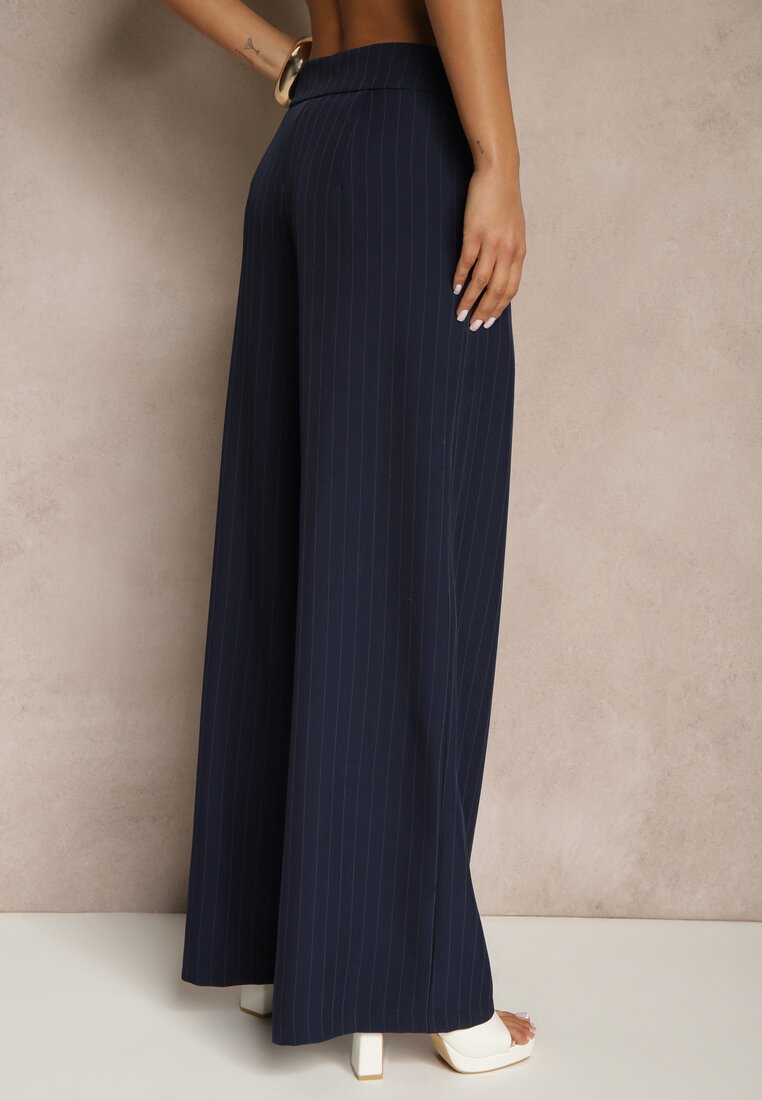 Pantaloni Ellilara Bleumarin