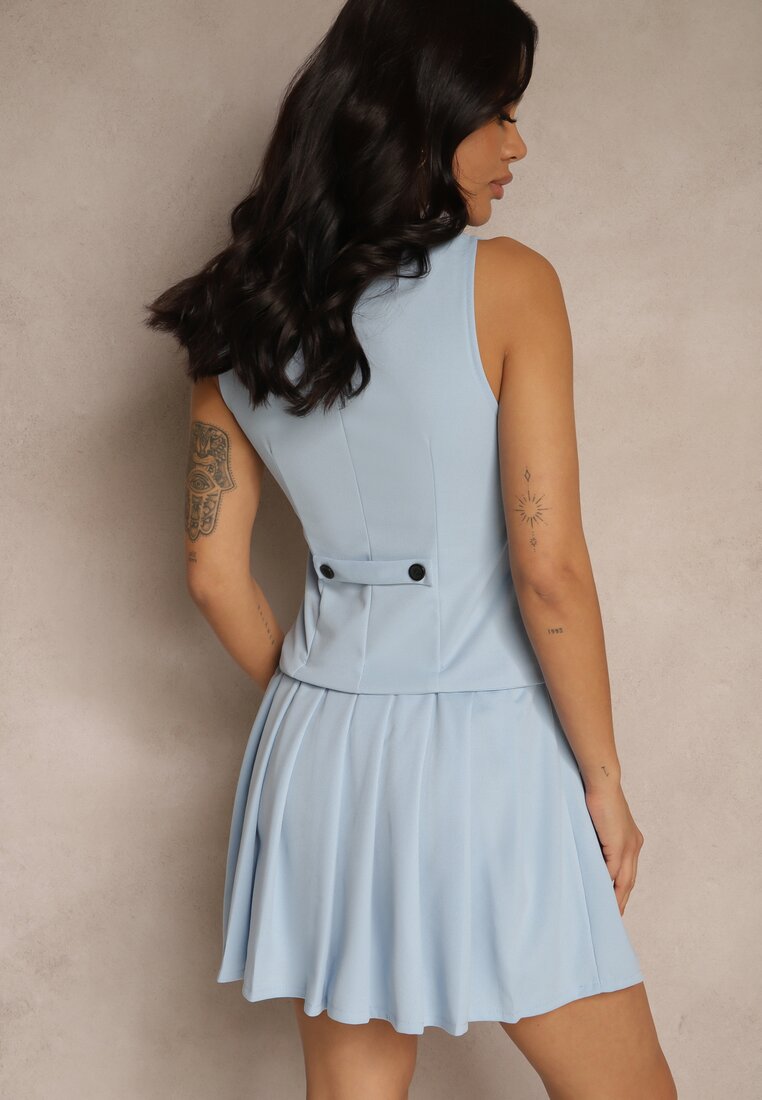 Rochie Evinorae Albastru deschis