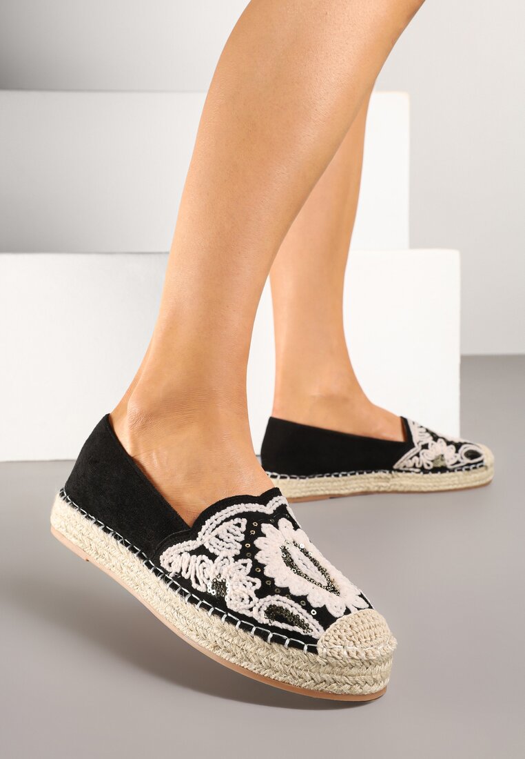 Espadrile Merindoria Negre