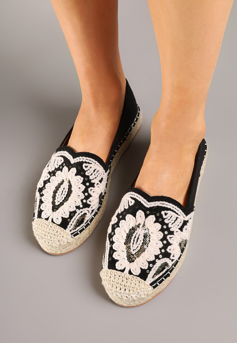 Espadrile Merindoria Negre