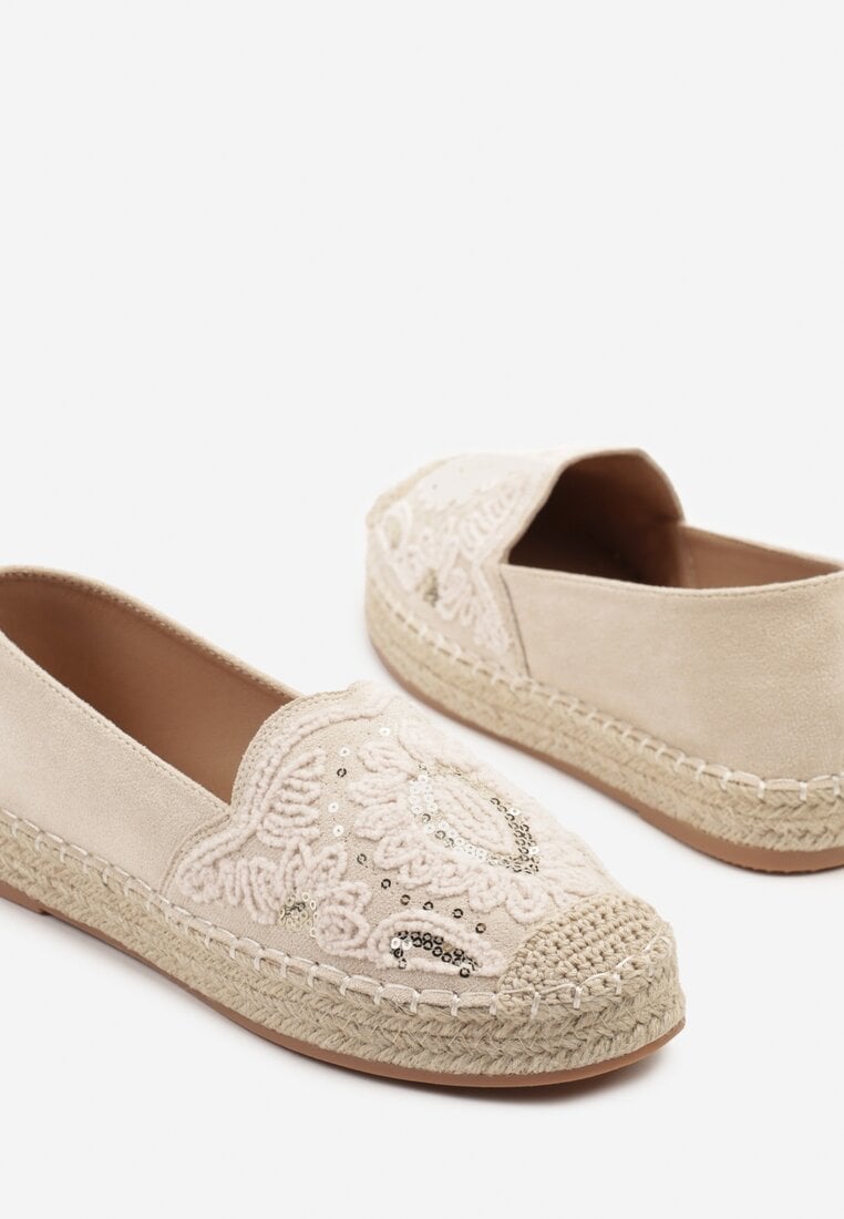 Espadrile Merindoria Bej