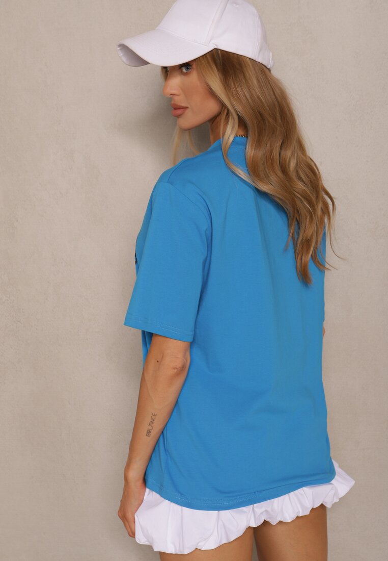 T-shirt Idelunea Albastru