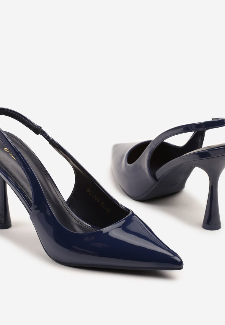 Pantofi stiletto Tosnivia Ulios Albaștri