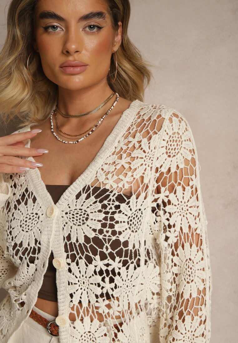 Cardigan Evipolla Bej deschis