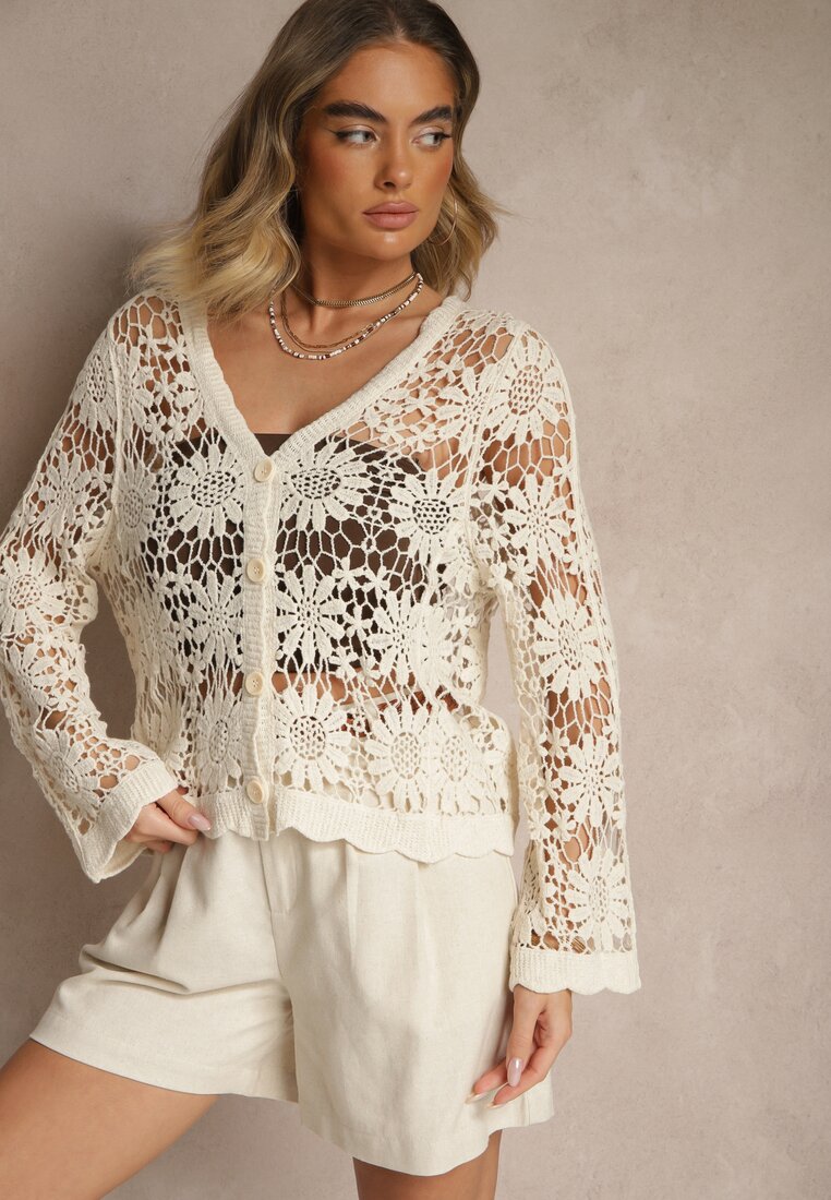 Cardigan Evipolla Bej deschis