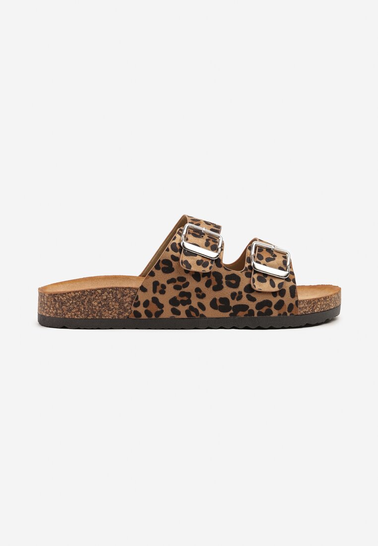 Papuci Nolimi Imprimeu leopard