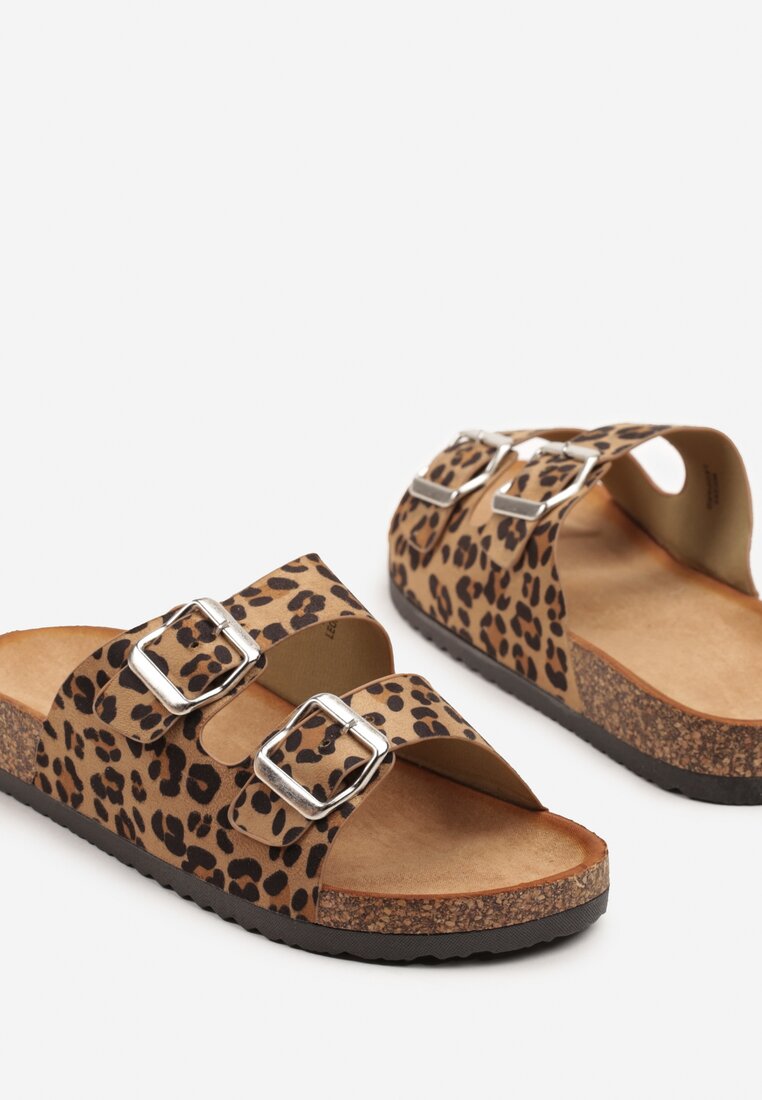 Papuci Nolimi Imprimeu leopard