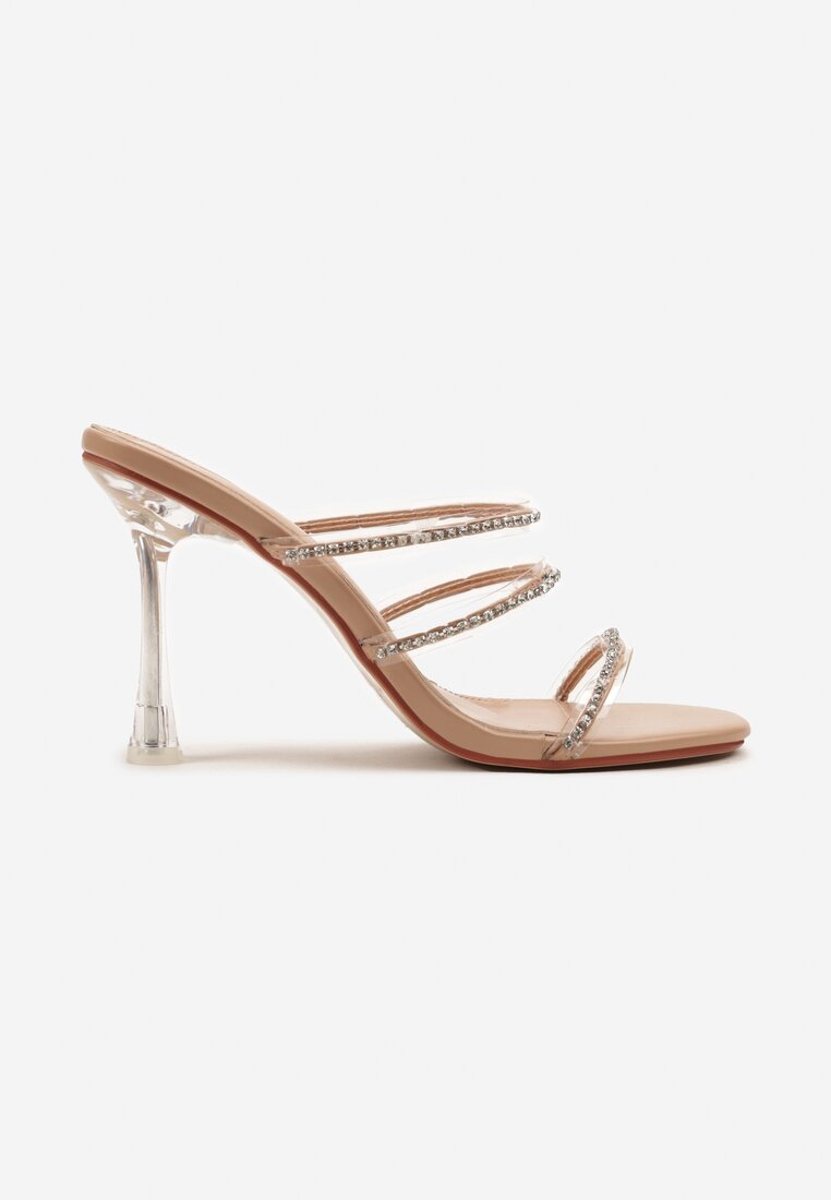 Pantofi stiletto Nilosa Bej