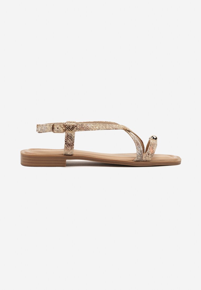 Sandale Sorimea Print piele de șarpe