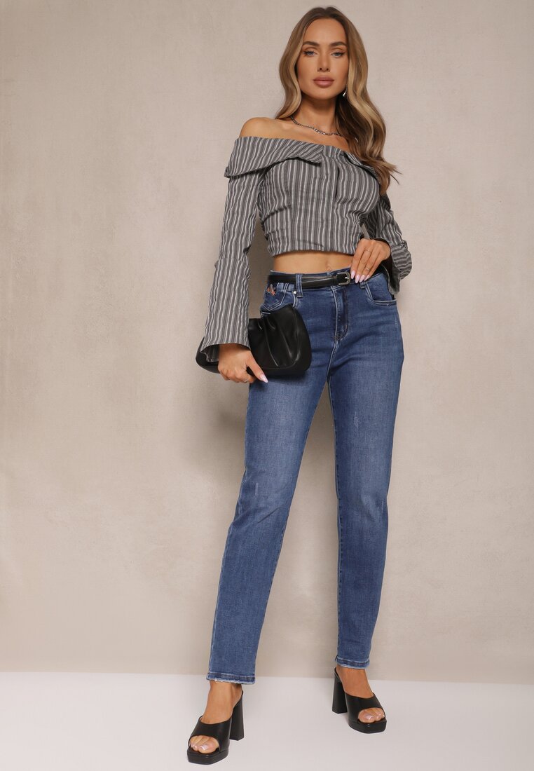 Blugi Meviranne Bleumarin