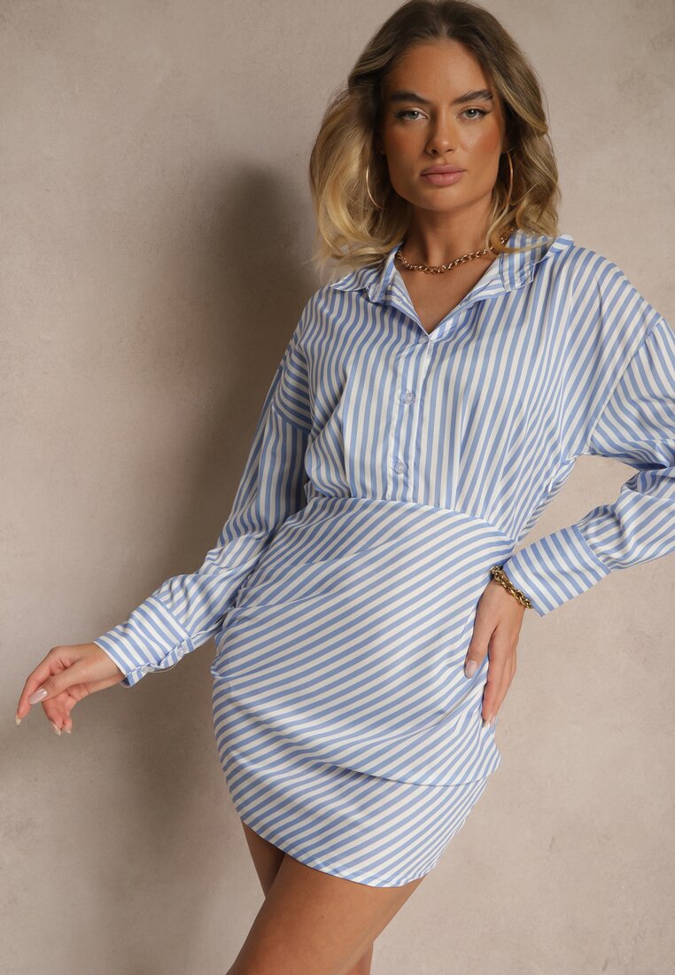 Rochie Mevistra Albastru deschis