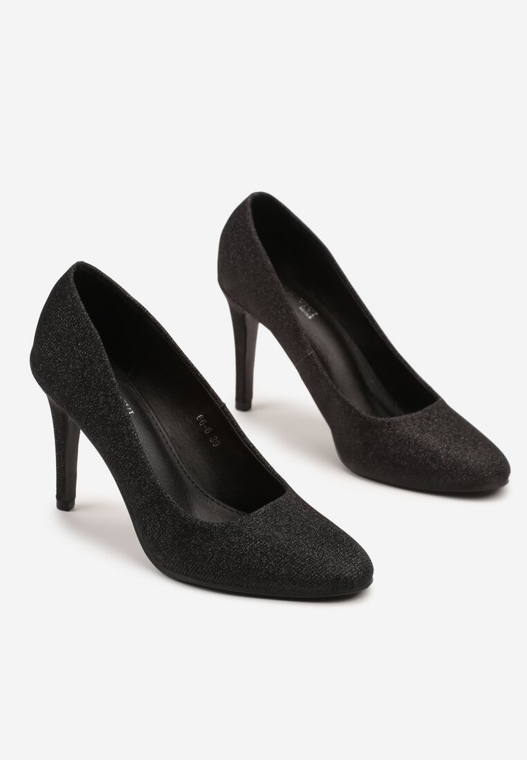 Pantofi stiletto Emauri Negri