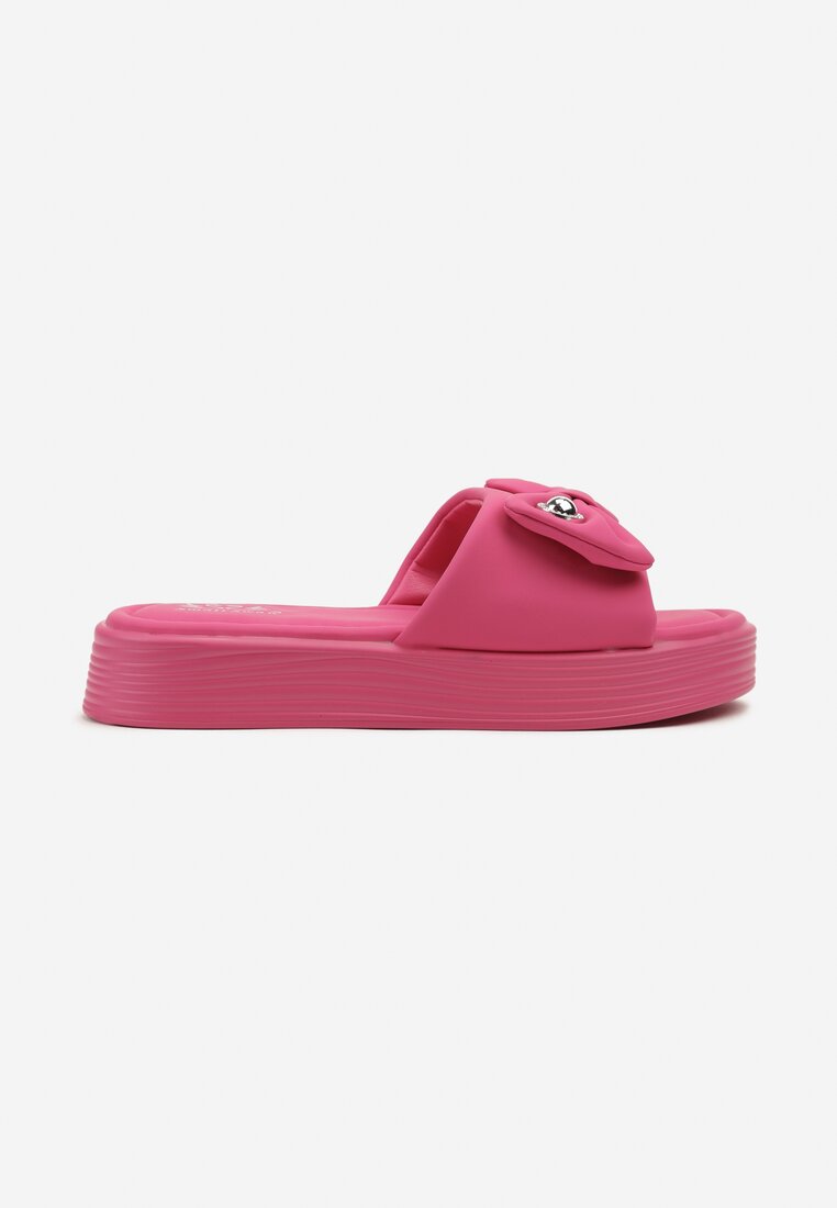 Papuci Meririela Fucsia