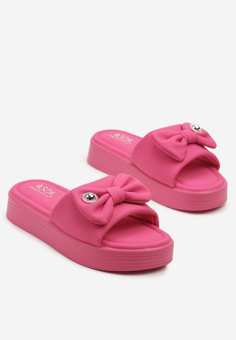Papuci Meririela Fucsia