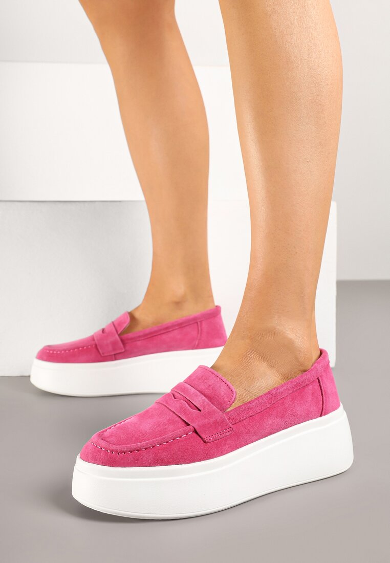Pantofi casual Nilovira Fucsia
