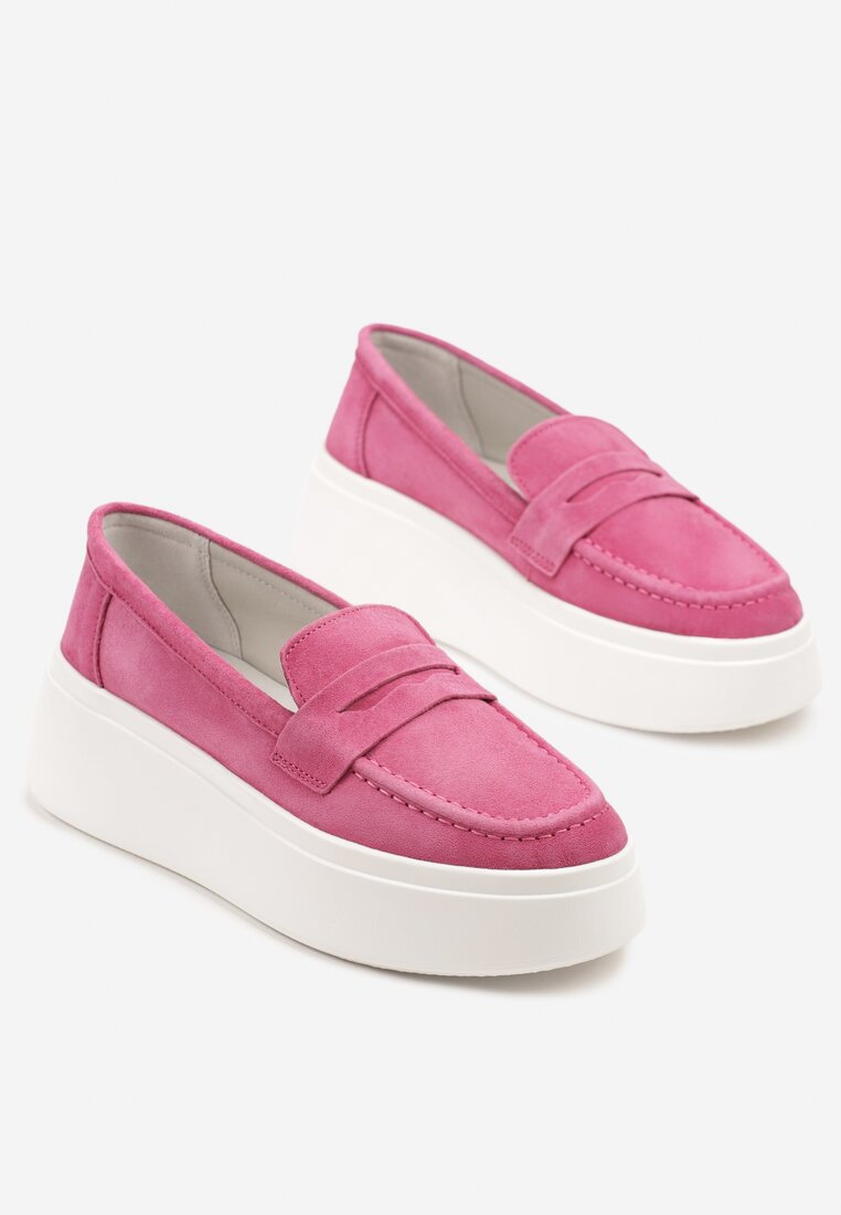 Pantofi casual Nilovira Fucsia