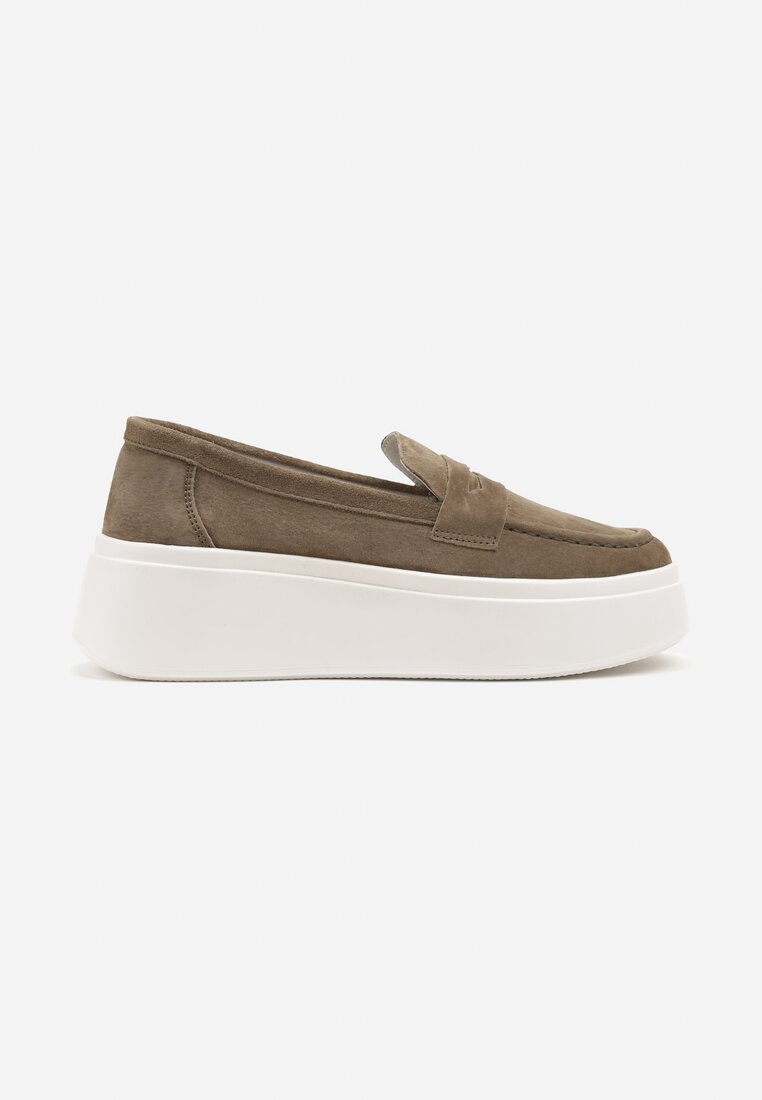 Pantofi casual Nilovira Bej închis