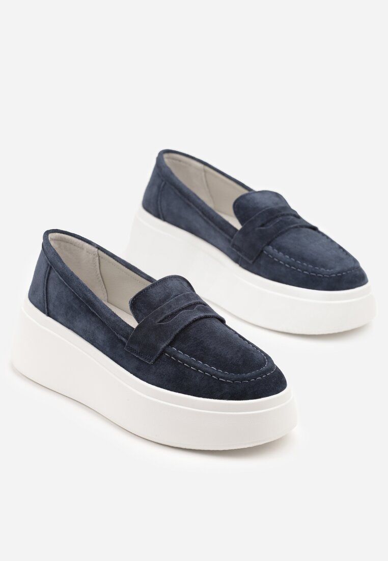 Pantofi casual Nilovira Bleumarin