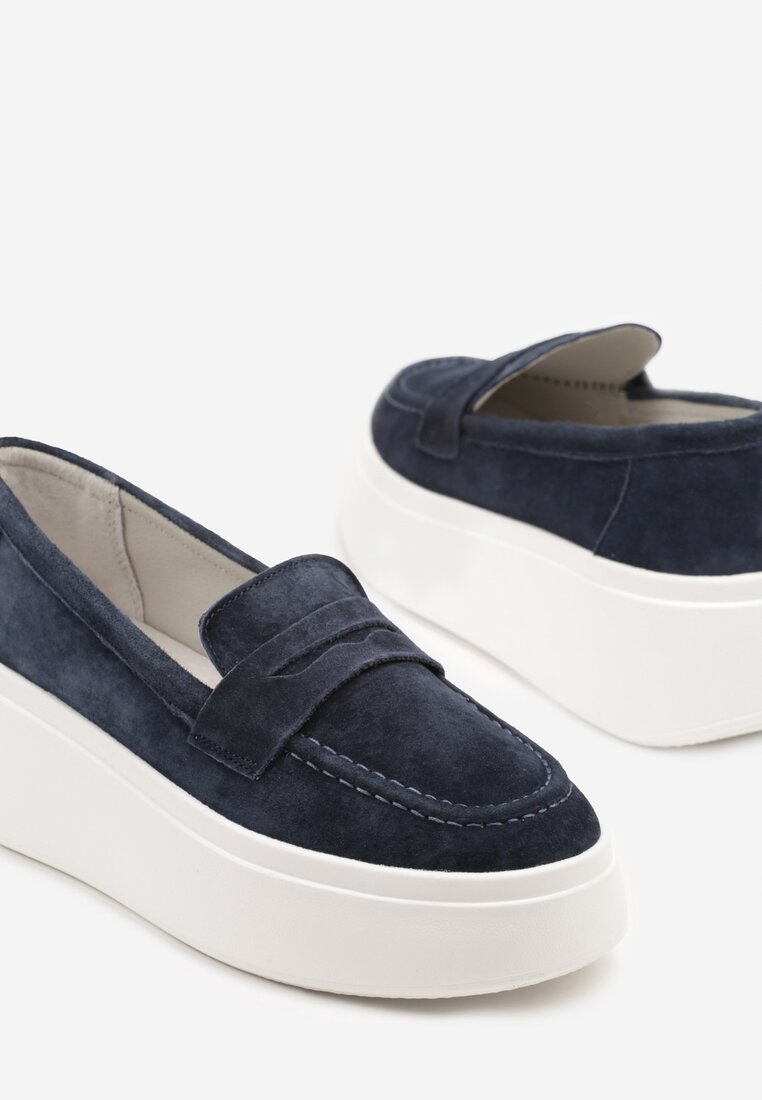 Pantofi casual Nilovira Bleumarin