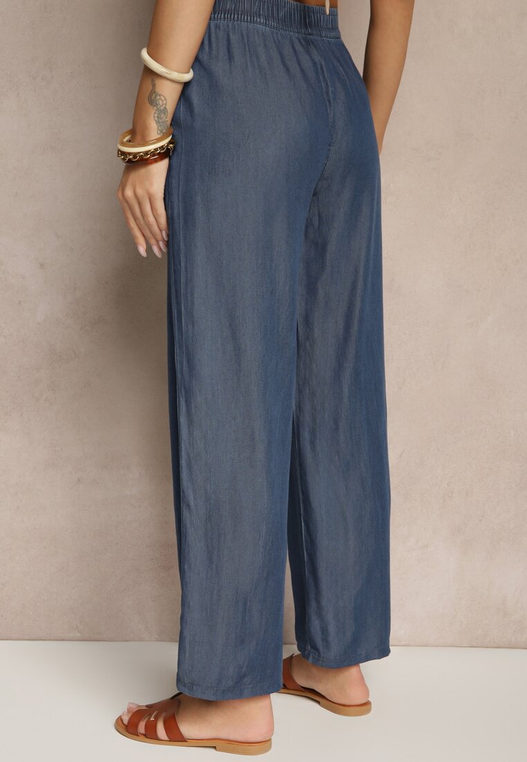 Pantaloni Eviponi Bleumarin