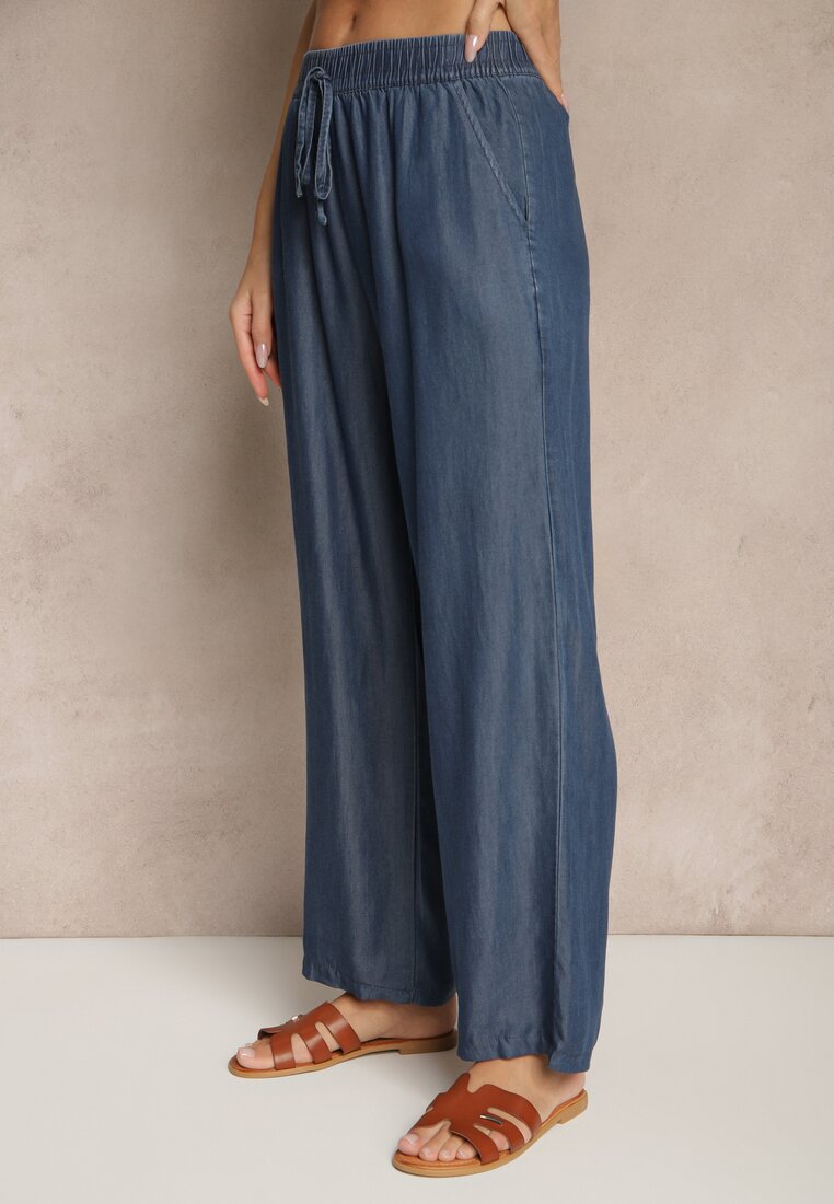 Pantaloni Eviponi Bleumarin