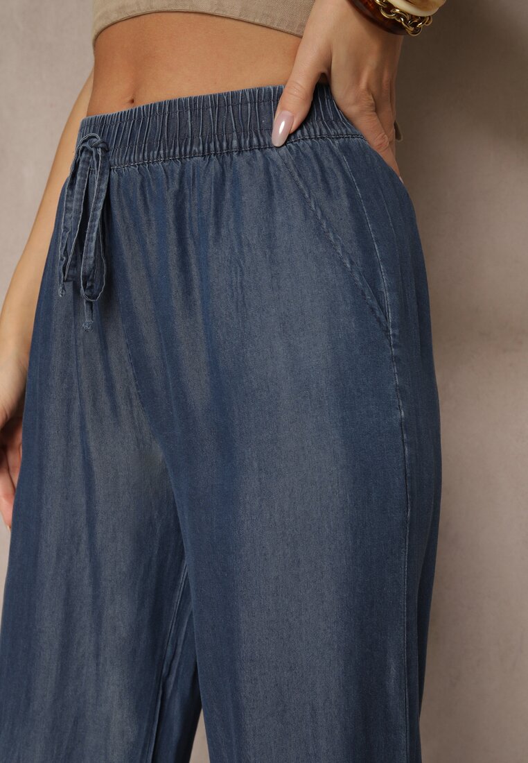 Pantaloni Eviponi Bleumarin