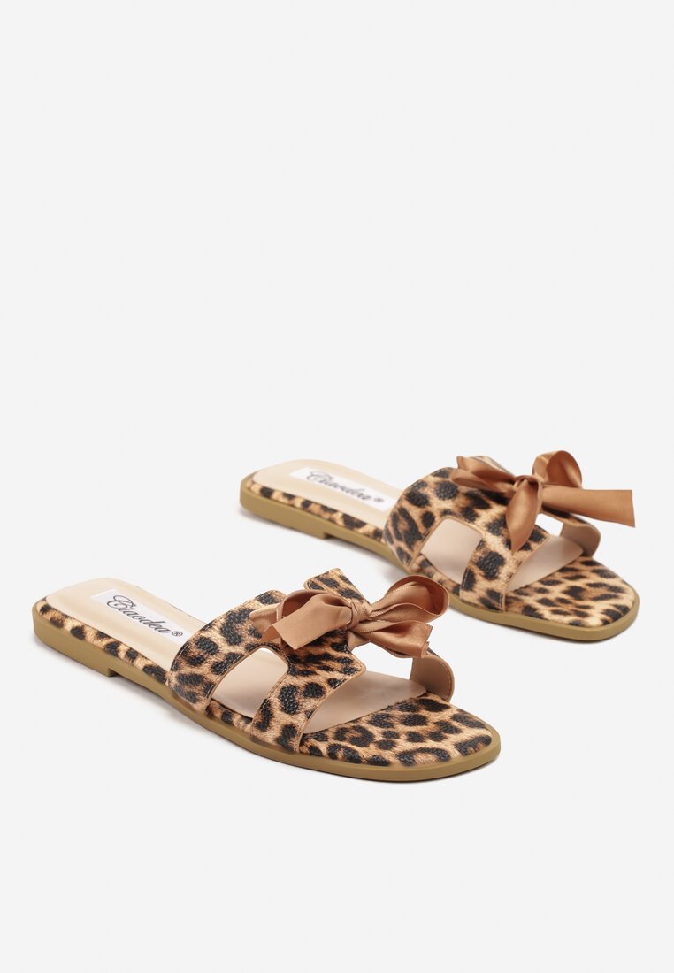 Papuci Nilirelle Imprimeu leopard