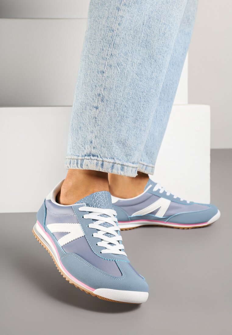 Sneakers Clevandra Albaștri