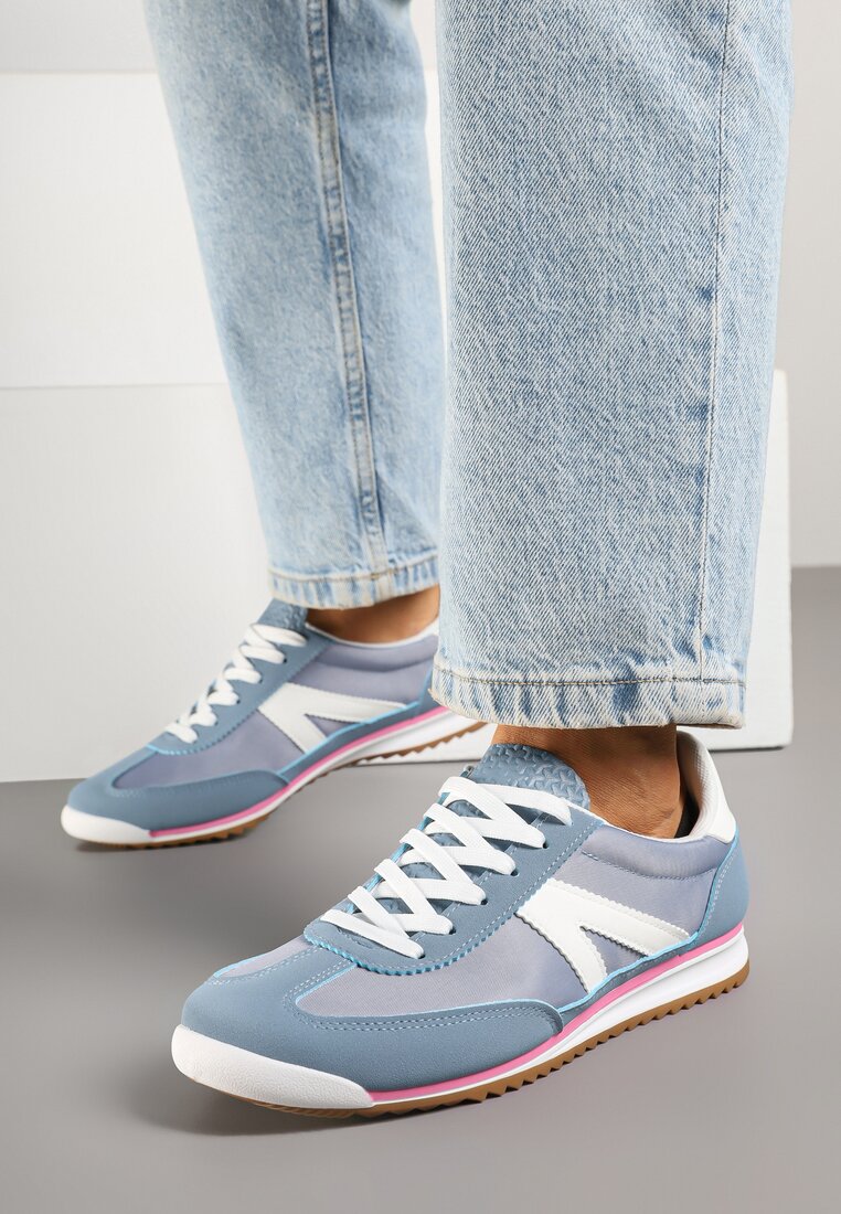 Sneakers Clevandra Albaștri