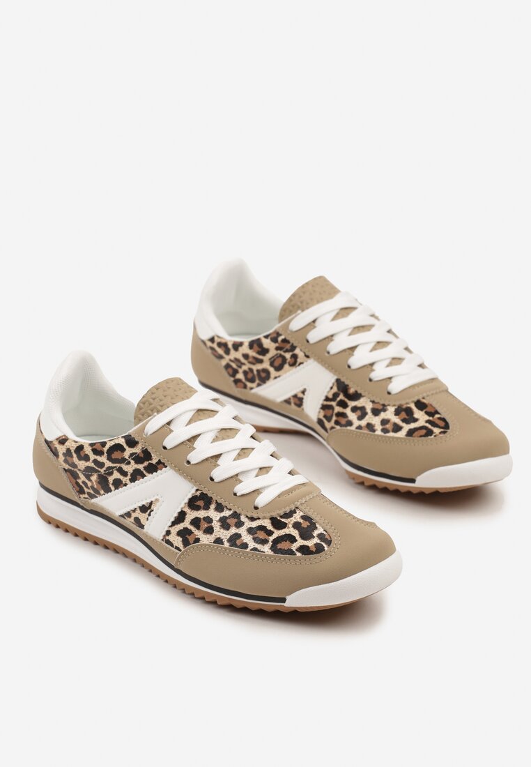 Sneakers Clevandra Imprimeu leopard