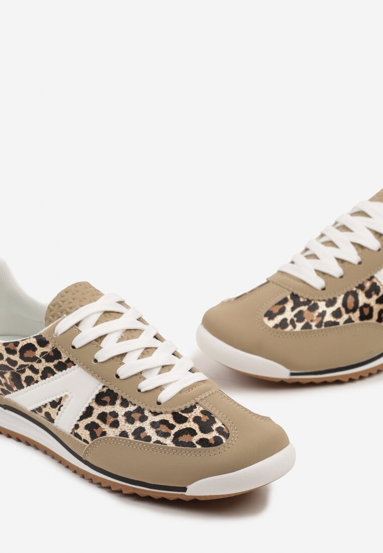 Sneakers Clevandra Imprimeu leopard