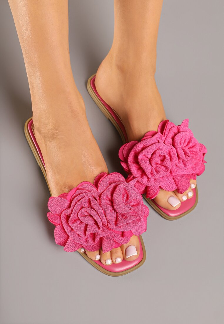 Papuci Sorilva Fucsia
