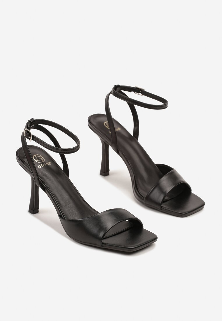 Pantofi stiletto Meviora Negri