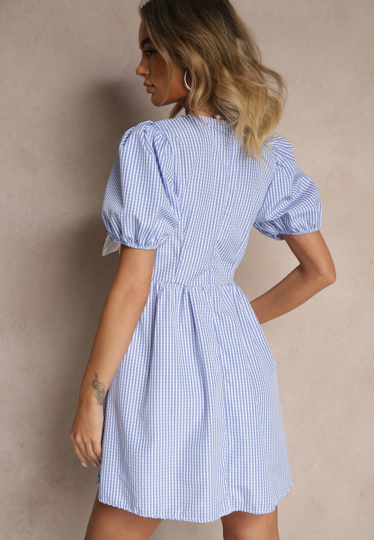 Rochie Temarea Albastru deschis