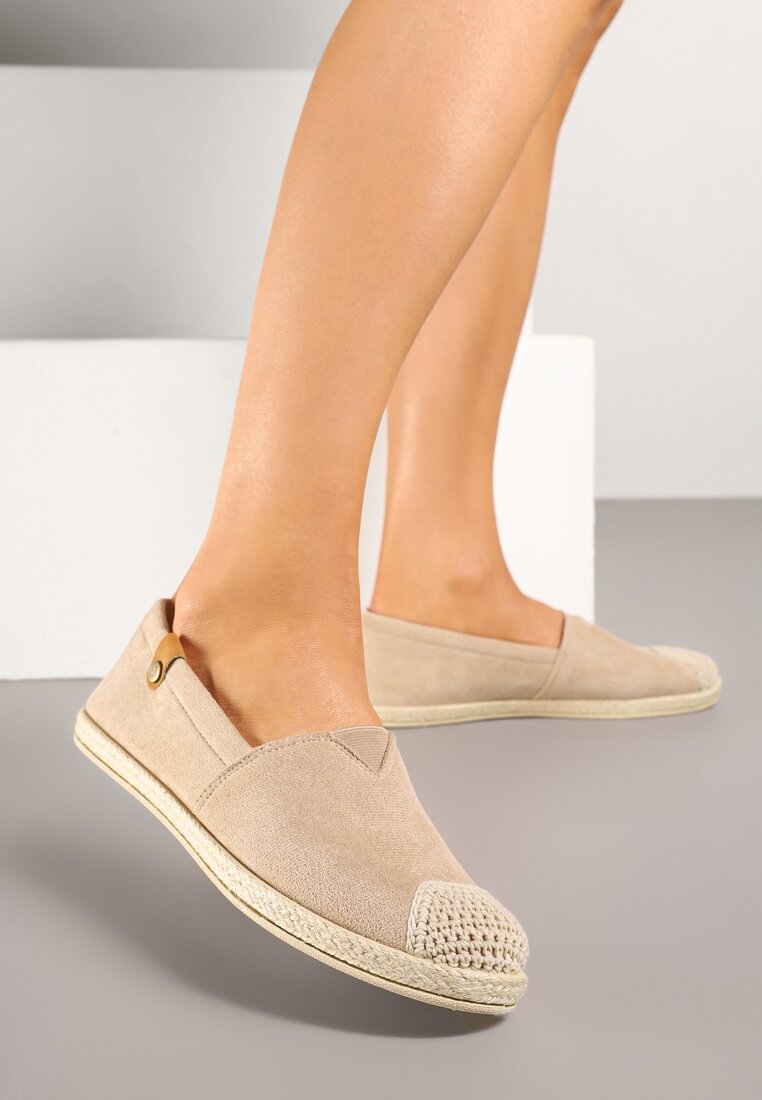 Espadrile Kinellis Bej închis