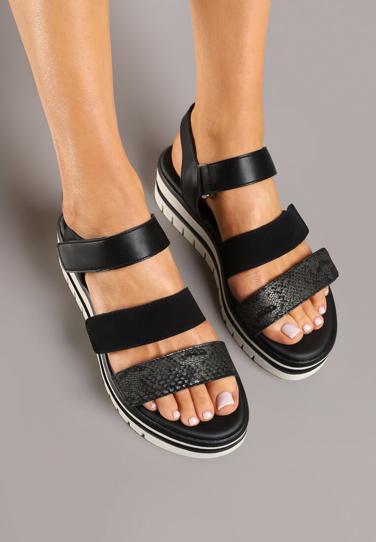 Sandale Weonea Negre