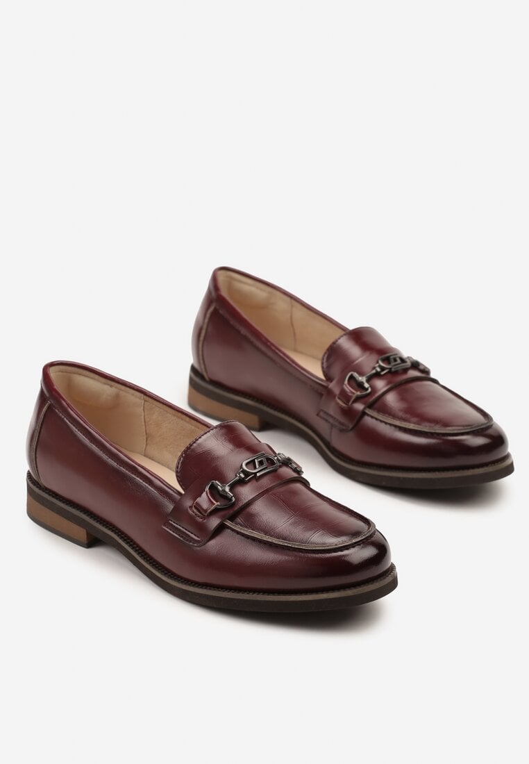 Pantofi casual Meralia Bordo