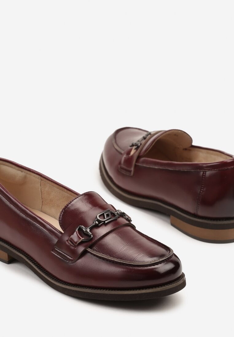 Pantofi casual Meralia Bordo