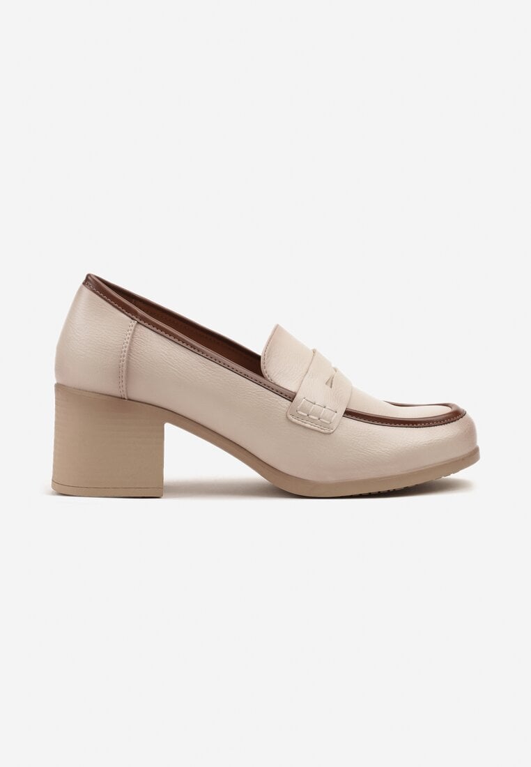 Pantofi casual Meviquea Bej